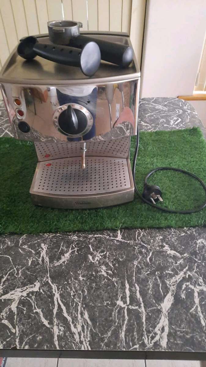 Morphy Richards 47505 Roma Stainless Steel Pump Espresso Coffee Maker 15 bar pressure ca