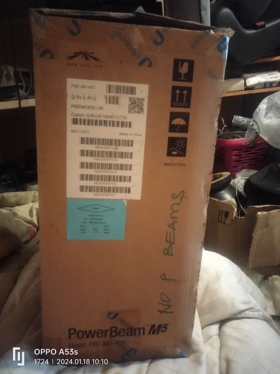 Ubiquiti UISP airMAX PowerBeam M5 5GHz 25dBi Radio | PBE-M5-400