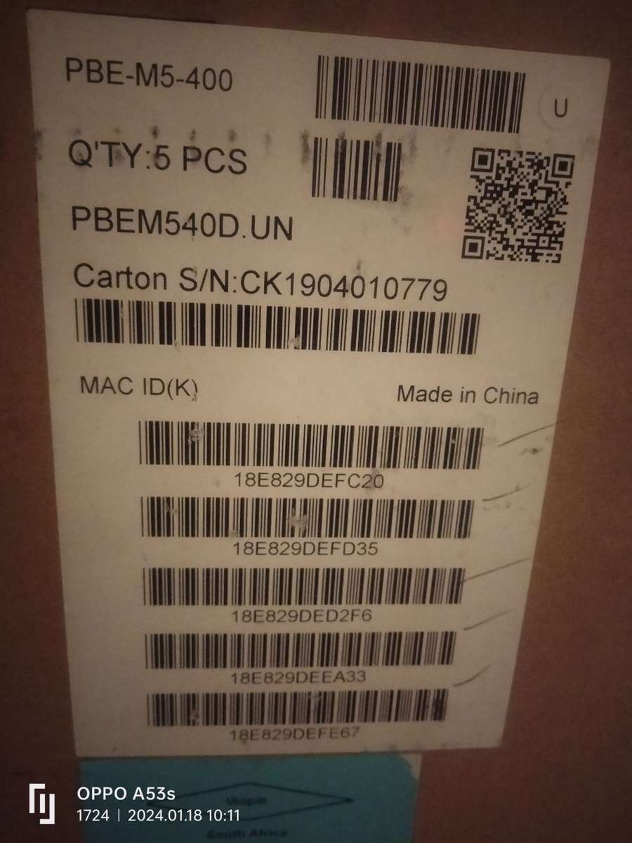 Ubiquiti UISP airMAX PowerBeam M5 5GHz 25dBi Radio | PBE-M5-400