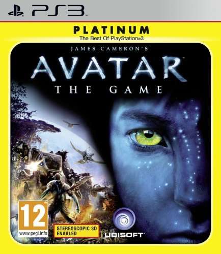 PS3 Platinum - AVATAR - THE GAME - SECOND HAND IN GOOD CONDITION