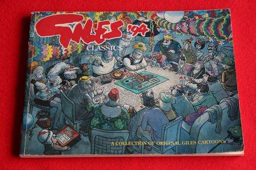 Giles Daily and Sunday Express Cartoons 4 Books