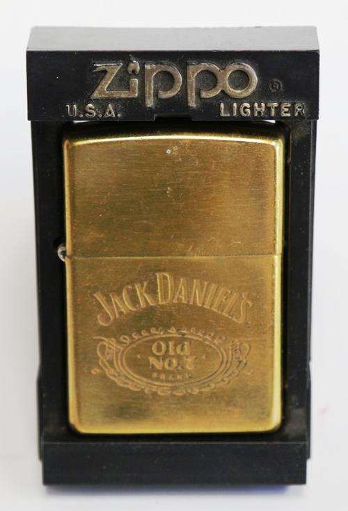 Zippo - Brass - Jack Daniels Old No7