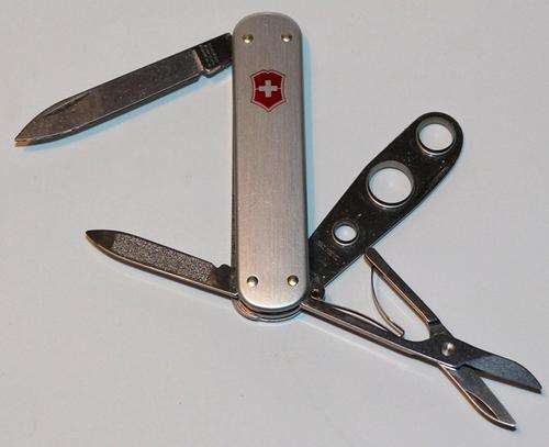 Victorinox Swiss Army Knife (Cigar Cutter, Alox)