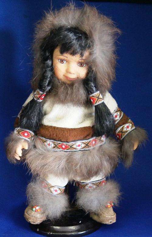Porcelain Eskimo Doll