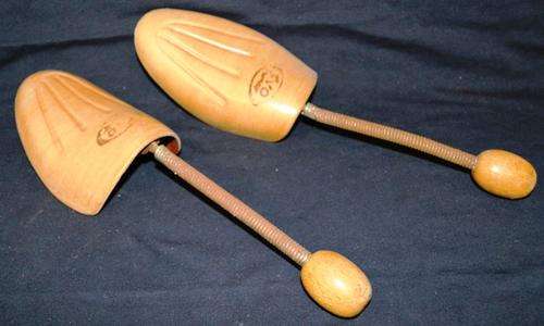 shoe stretcher wood vintage