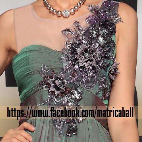 2013 Ready Made Floor Length Cheap Evening Formal / Maticball Dress with Beaded, Pleat, 3D  Flowers