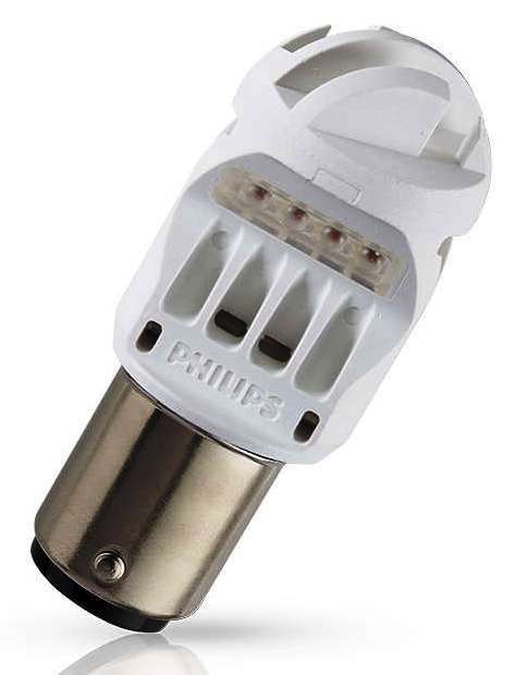 PHILIPS P21/5w - Red LED Break Light - Double Contact