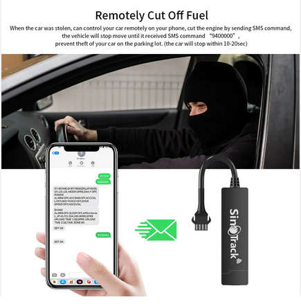 Tracker with Engine Cut