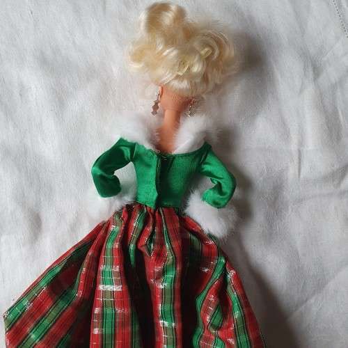 Vintage 1990s Winters Eve Christmas Barbie Doll (1994) - Like new condition