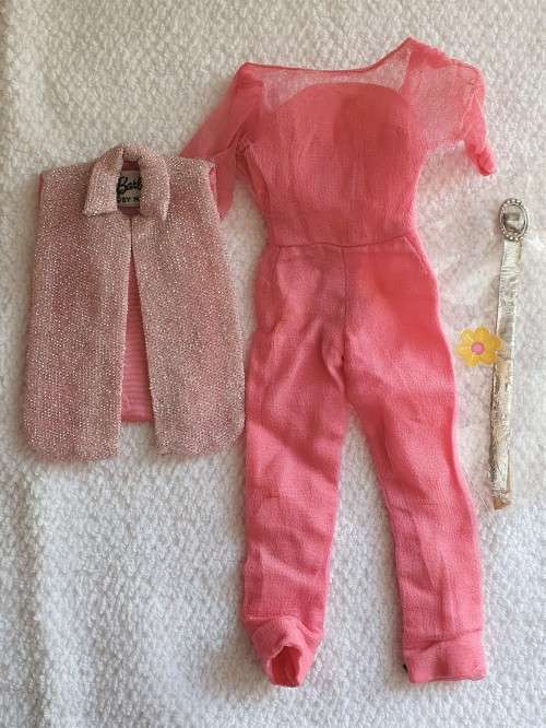 Vintage 1960s Barbie Invitation to tea outfit #1632 (1965) - Very hard to find