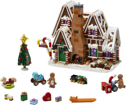 Lego Winter Village Gingerbread House Christmas 2019 Set - Like new, complete without original box