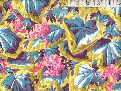 Philip Jacobs Quilting Fabric (PJ36 Varigated Ivy in taupe) 0.5 yard - Rare OOP