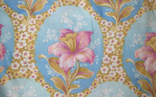 Amy Butler Ginger Bliss Quilting Fabric (Tropical Lilies in pink) 1 yard - Rare OOP