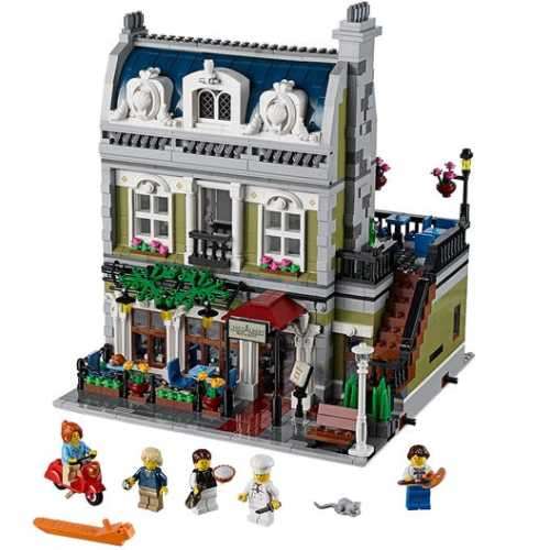 Used Lego Creator Expert Parisian Resturant Set - Like new, Complete no box