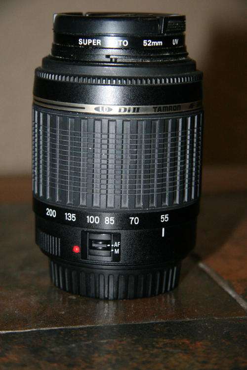 Tamron 55-200mm Di II LD lens for Canon mount