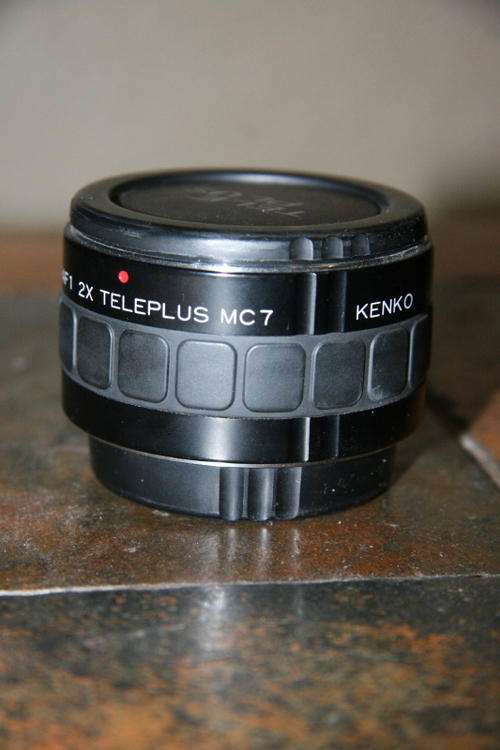 Kenko 2x converter-Canon mount