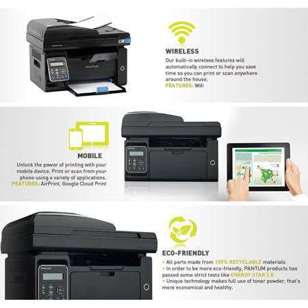 Pantum M6550/6600 nw printer