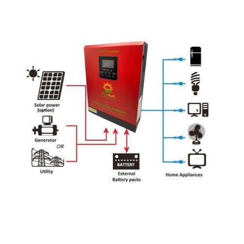 48v 5.5kva 5000W hybrid inverter