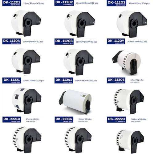 DK-11209 label roll compatible