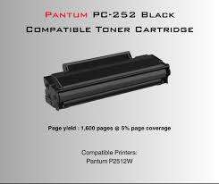 Pantum PC252 toner cartridge compatible