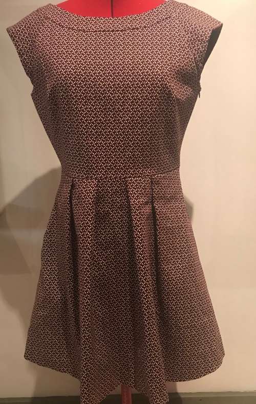 Zara Basic red winter mini  dress small