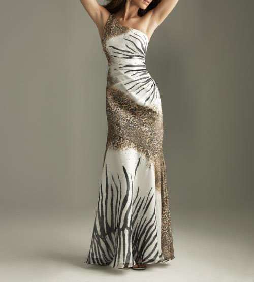 * IN STOCK*UK8-USA4 XS Leopard  animal print one shoulder Matric dress FREE OVERNIGHT DELIVERY!!!