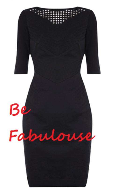 NEW COLLECTION red black geometric broderie evening cocktail party dress size S M L