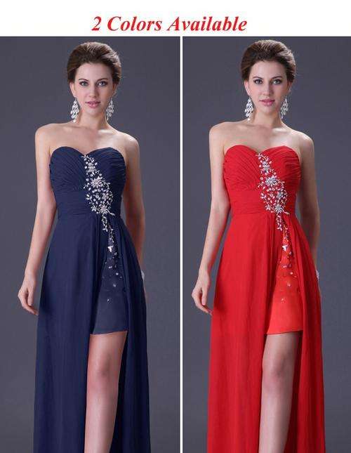 AFFORDABLE collection red blue pleat top dress SEXY !!!