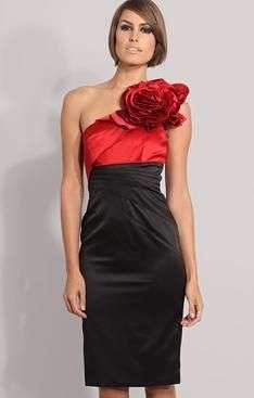 Karen Millen design pencil black/ red flower evening cocktail party dress size S M L FREE SHIPPING!!