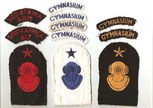 **S.A. Navy Diver Badges**