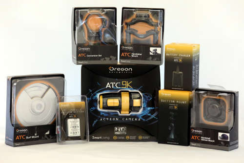 Oregon Scientific 9K Waterproof Action Camera plus 7 FREE accessories