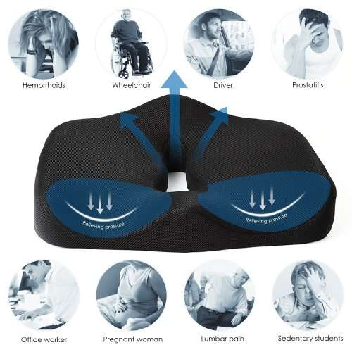 Naipo Memory Foam Seat Cushion - MGMS-LDN1