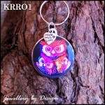 Personalized Family Wisdom Owl Necklace, Stainless Steel