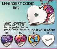 NEW! HEART LOCKET + INSERT + CHAIN + SLIM BANGLE + FREE ENGRAVING