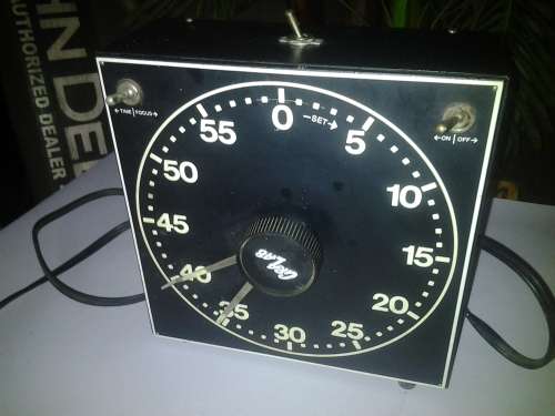antique darkroom timer