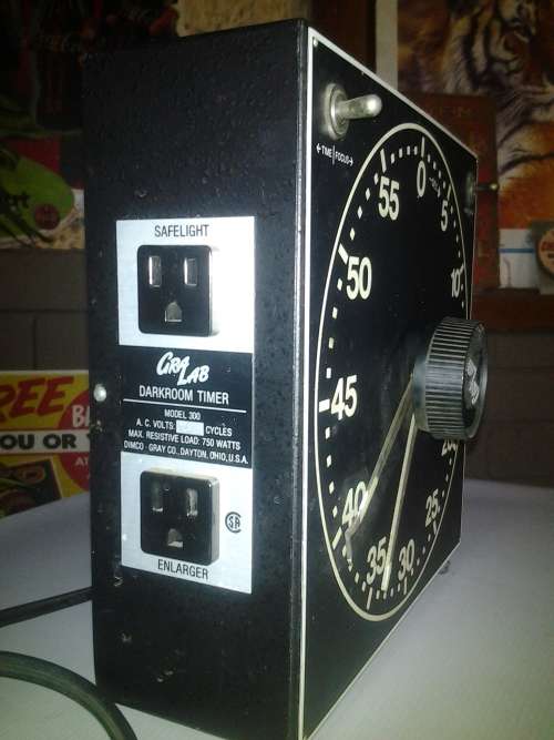 antique darkroom timer