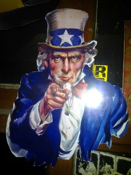 uncle sam pin up