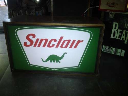 sinclair wooden lightbox