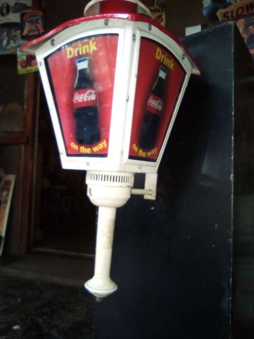 coca cola wall light