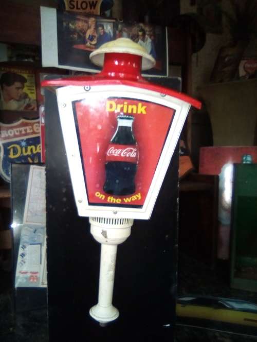 coca cola wall light