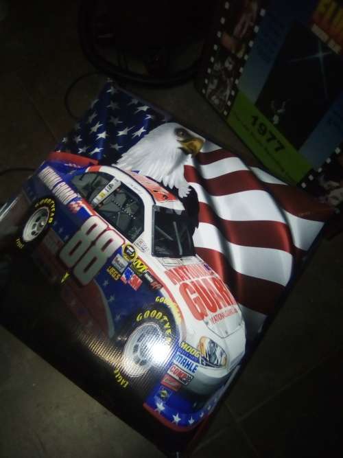 national guard racing ottoman, dale