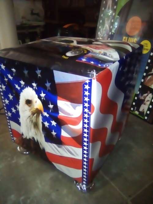 national guard racing ottoman, dale