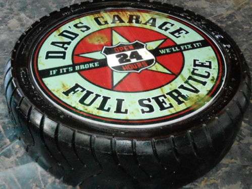 dads garage full service tyre light