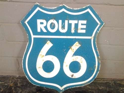 route 66 sign