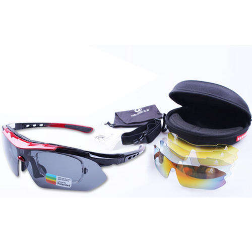 Polarized Cycling Sunglasses Bike UV Glasses Eye Wear