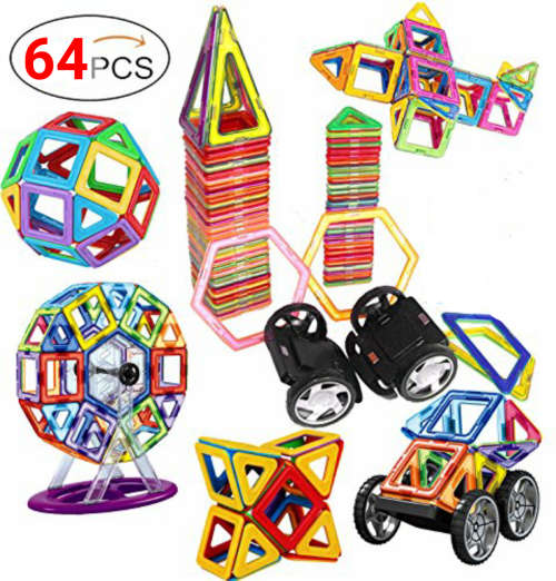 Magnetic Building Blocks 64pcs