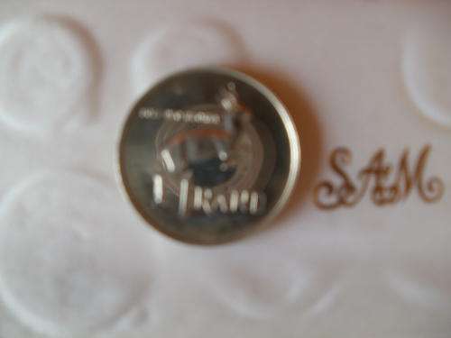 Silver 1976 R1 coin in mint state unc