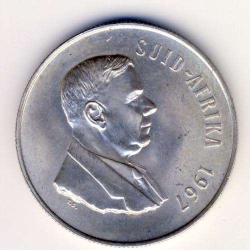 WOW! 1967 SILVER R1 VERWOERD AFR LEGEND - SCARCE & VALUABLE