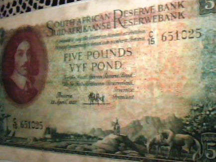 FIVE POUND 1951 IN GOOD CONDITION - VERY RARE