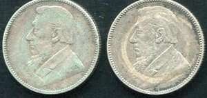 1895 AND 1896 SHILLINGS - SCARCE - BID PER COIN